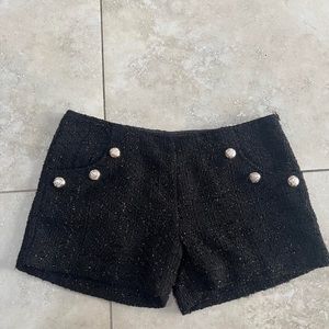 Tweed Shorts